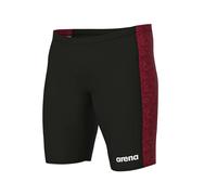Arena Mens Jammer Abstract Tiles Swim Shorts - Black/Red - 26R - Black/Red