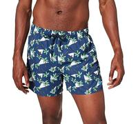 ARENA Men's M Fantasy Short Boardshorts, Swimming Shorts, Navy-white-Green, DE L