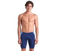 Arena Men's Monogram Swim Jammer Shorts, Navy, Size 34, Men Navy