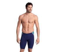 ARENA Men's Performance Camo Kikko Swim Jammer F Trunks, Navy/Water Multi, 26