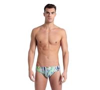 ARENA Men's Performance Zebra Stripes Swim Briefs, Multi/Navy, 36