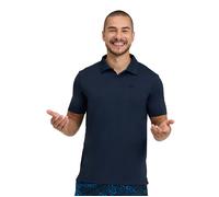 Arena Men's Poloshirt Solid Navy-aqua size S | Poloshirts Outlet | Men | Blue S