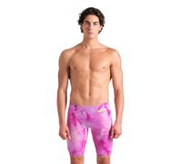 ARENA Men's Powerskin Carbon Air2 Jammer Racing Suit Swim Trunks, Ciclamyn Pink, 24