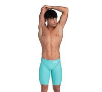 ARENA Powerskin ST Next Men's Jammer, FINA Approved Racing Suit, Men's Recycled Fabric Swimsuit, Men's Lined Jammer Blue