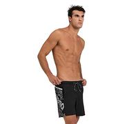 Arena Men's Pro_File Logo Beach Boxers Black-White