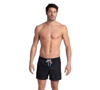 Arena Mens Pro_File Logo Beach Short, Black-Asphalt, M EU