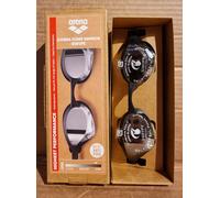 Arena Men's Racing Swimming Goggles Cobra Core Mirror Swipe in Black/Silver, New