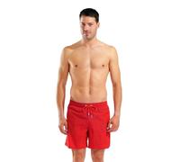 ARENA Men's Solid Boxer Beach Shorts Red