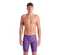 Arena Men's Standard Racing Jammer Powerskin ST Next, Leopard Skin Violet