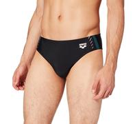 Arena Men's Swim Shorts M Crossing Brief, Black/Green, D5 UK/USA34