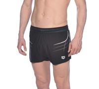 Arena Men's Swim Shorts Swimming Shots M A-One Side Split Short, Black, M