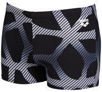 Arena Men's Swim Trunks Swim Shorts Spider Short, Black/White, D3 UK/US 30