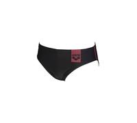 Arena Men's Swimming Trunks M Basics Brief, Black/Red, D3 UK/USA30