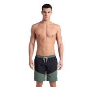 Arena Men's Team Stripe Bermuda Panel Black-sage-soft Green size M | Swimming Trunks Outlet | Men | Black M