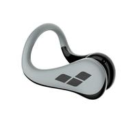 ARENA Unisex Competition Swimming Nose Clip for Professionals (Soft Padding), Black-Silver (55), One Size