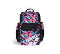 ARENA One Go Backpack Swimmers Athletes Sports Gym Rucksack Multisport Daypack Large Size Training Gear Equipment Swim Bag for Men and Women, 45 Liters, Texture