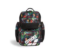 ARENA One Go Backpack Swimmers Athletes Sports Gym Rucksack Multisport Daypack Large Size Training Gear Equipment Swim Bag, 45 Liters, Animalier