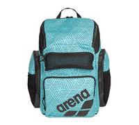 Arena One Go Backpack Swimmers Athletes Sports Gym Rucksack Multisport Daypack Large Size Training Gear Equipment Swim Bag for Men and Women, 45 Liters, Water Maze Colors