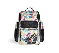 Arena One Go Backpack Swimmers Athletes Sports Gym Rucksack Multisport Daypack Large Size Training Gear Equipment Swim Bag for Men and Women, 45 Liters, Arena In the Wild