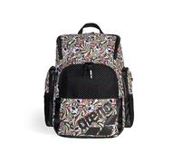 ARENA One Go Backpack Swimming Athlete Sports Gym Rucksack Multisport Daypack Medium Size Training Gear Equipment Swim Bag for Men and Women, 35 Liters, Fun Skulls