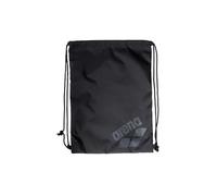 Arena One Go Pool Gear Sack Swim Bag Dual Drawstring Satchel for Swim Accessories Quick Dry Equipment Tote for Swim Team Practice, Black, 10 Liters