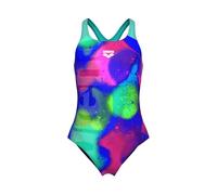 ARENA Performance Girls' Spray Paint Swim Pro Back Swimsuit