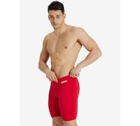 Arena Performance Team Sport Swim Shorts Red White - 80