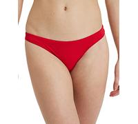 Arena Performance Women's Solid Team Bikini Bottom Red-White