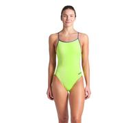 ARENA Performance Women's Team Solid Lace Back Swimsuit One Piece Bathing Suit