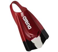 Arena Powerfin PRO Swim Training Fins, Cardinal Red, 6.5-7.5