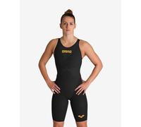 Arena Powerskin Carbon Glide FBSLCB Competition Swimsuit Black Yellow Women - 40