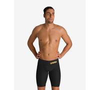 ARENA M Pwsk Carbon Glide Men's Swimsuit, Mens, Swim Briefs, 0000003665, Black/Gold, 9 Months