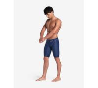 ARENA Powerskin ST Next Men's Jammer, FINA Approved Racing Suit, Men's Recycled Fabric Swimsuit, Men's Lined Jammer Blue