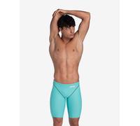 Arena Powerskin ST Next Men's Jammer, FINA Approved Racing Suit, Men's Recycled Fabric Swimsuit, Men's Lined Jammer Blue