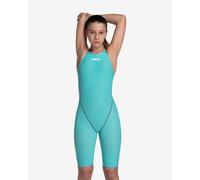 Arena Powerskin ST Next One Piece Swimsuit Blue Turquoise Girls - 6