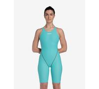Arena Powerskin ST Next One Piece Women's Swimsuit, FINA Approved Tech Suit, Women's Recycled Fabric Swimsuit, Women's Lined One Piece Swimsuit with Reinforced Shoulder Straps Blue