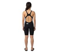 ARENA Powerskin ST Next One Piece Women's Swimsuit, FINA Approved Tech Suit, Women's Recycled Fabric Swimsuit, Women's Lined One Piece Swimsuit with Reinforced Shoulder Straps Black