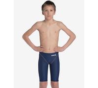 ARENA Powerskin ST Next Boys' Jammer, FINA Approved Racing Swimsuit, Boys' Recycled Fabric Swimsuit, Lined Jammer Blue