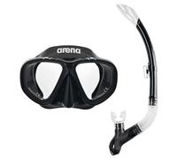 Arena Premium Snorkeling Set Black Kids
