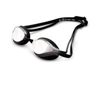 Arena Unisex Competition Python Mirror Swimming Goggles, Unisex, arena Unisex Wettkampf Schwimmbrille Python Mirror, silver/black, One Size