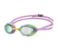 ARENA Python Mirror Racing Green Violet Green Men's Swimming Goggles