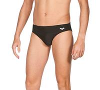 ARENA Santamarias R Men's Swimsuit, Men's Sea and Pool Swimsuit Briefs in Lined Fabric Maxfit Chlorine and Salt Resistant, UV Protection 50+ Nero