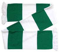 Arena Scarves Celtic Supporters Green and White Retro Bar Scarf
