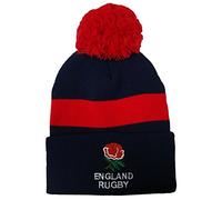 Arena Scarves England Rugby Bobble Hat Navy, Red