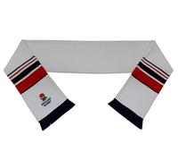 Arena Scarves England Rugby White Embroidered scarf