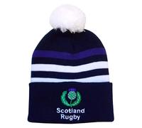 Arena Scarves Scotland Rugby Striped Pom Hat