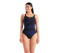 ARENA Shapewear Women's Isabella B-Cup Swimsuit Black-Navy