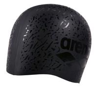 Arena Swimwear Silicone Swim Cap - Unisex Shine, Durable Soft Elastic - Black/Plum