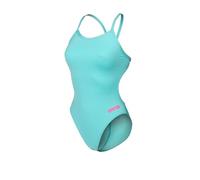 ARENA Solid Challenge Team One Piece Women's Swimsuit, Quick Dry Women's Swimwear, Chlorine Resistant Eco MaxLife Fabric Sports Swimsuit, UV Protection and Lined Front Fabric