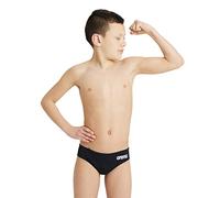 Arena Boys BOY'S TEAM SWIM BRIEFS SOLID, Black-white, 26 EU